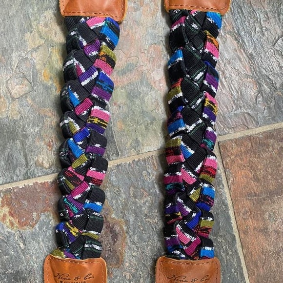 Luna Denim CDB with matching artisan backpack straps - Picture 7 of 8